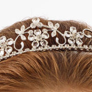 Silver Plated D28 Tiara