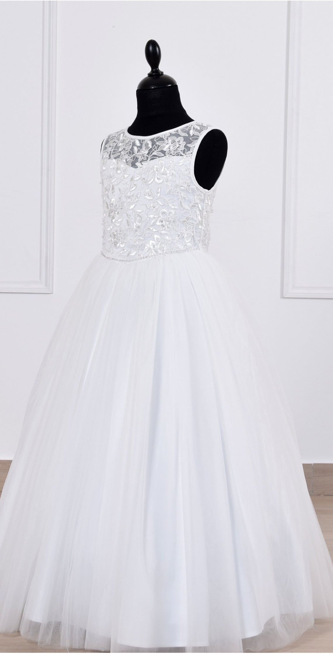 Lace and Tulle First Holy communion dress