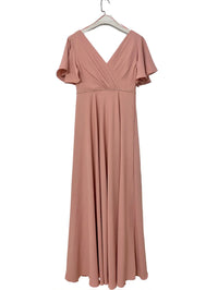 Big Size 3/4 Sleeve, long bridesmaid dress