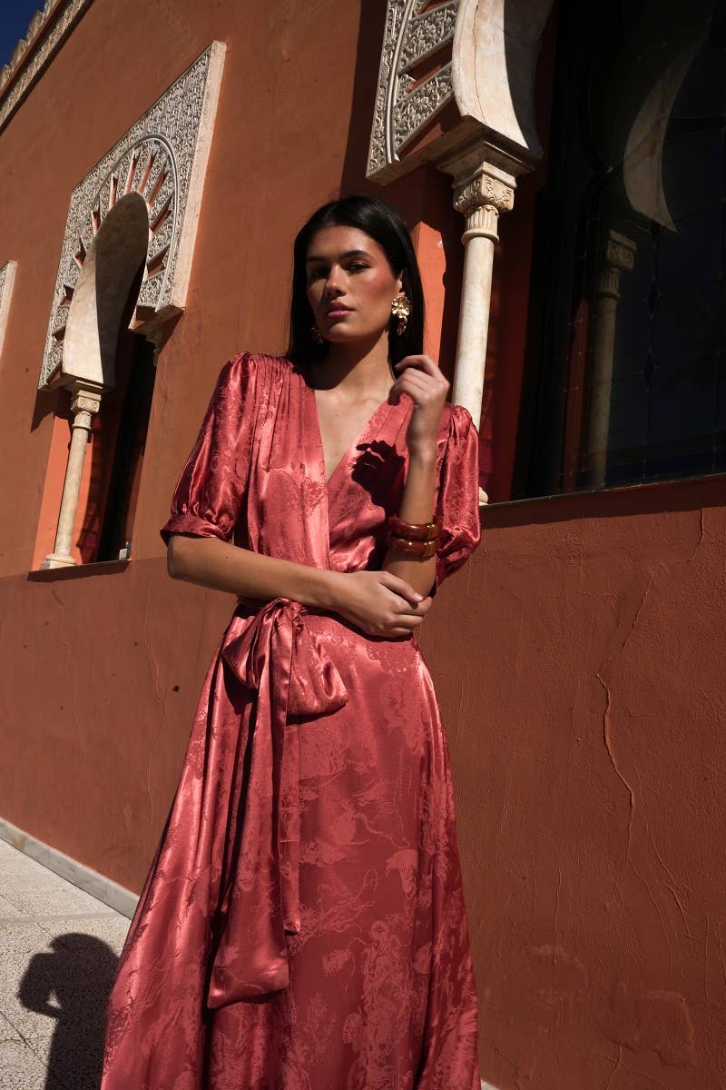 Luz Dress with Fringes for Guest - Spring 2026