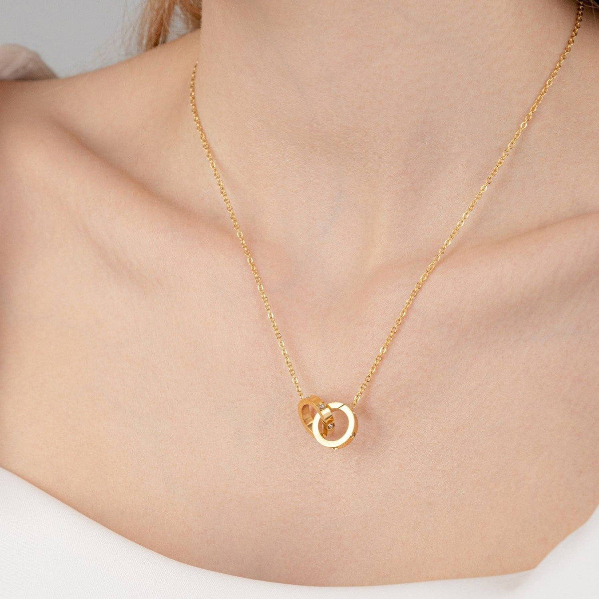 Arianna Necklace | 18K gold plated