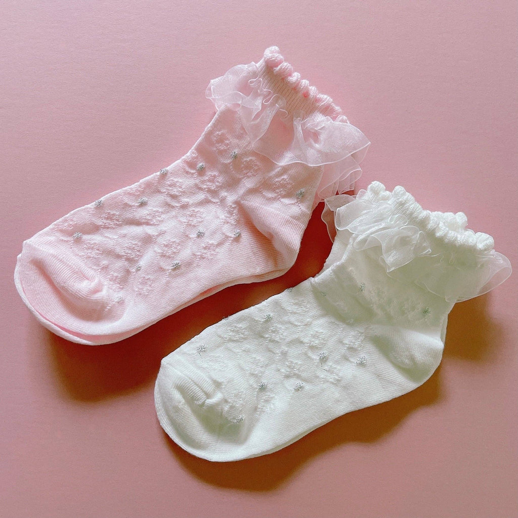 Honey Lace Socken