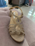 Rose Gold 7cm Block hill Sandel