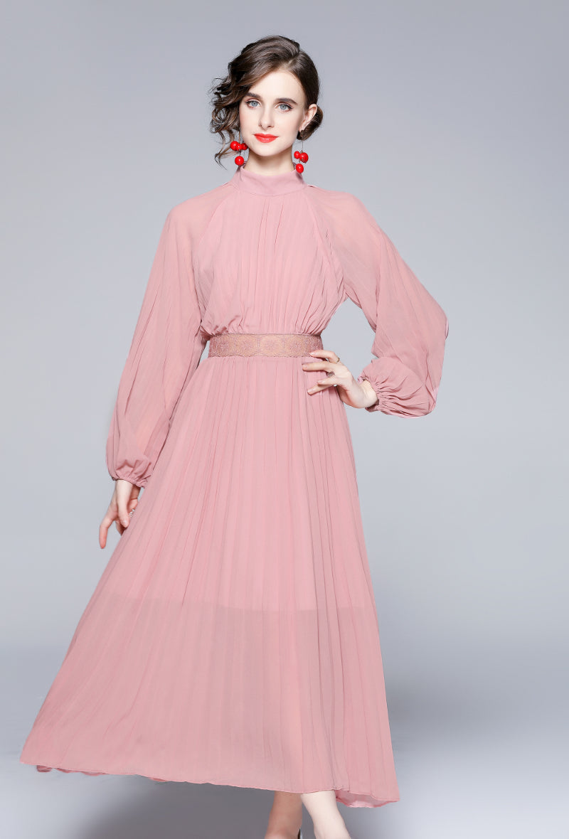 Long Pink dress