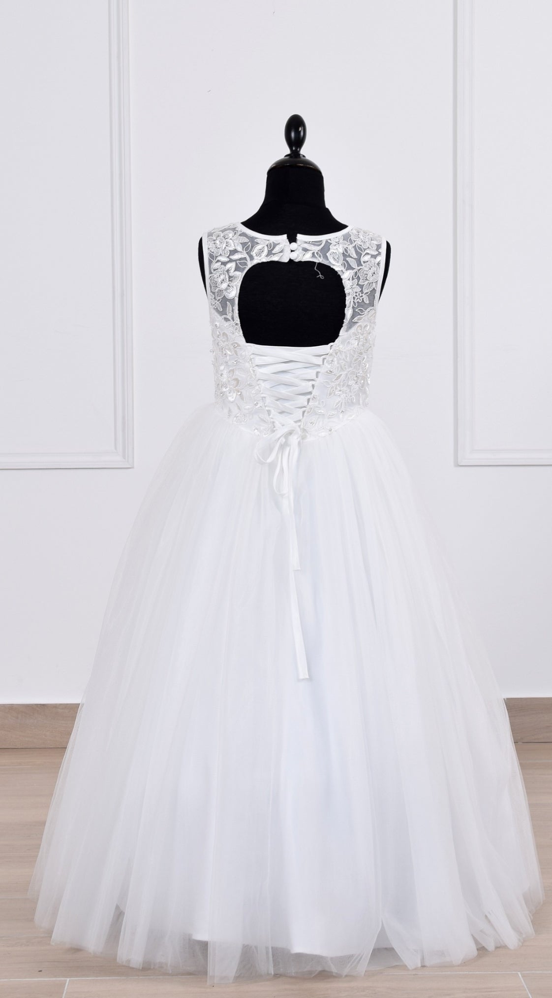 Lace and Tulle First Holy communion dress