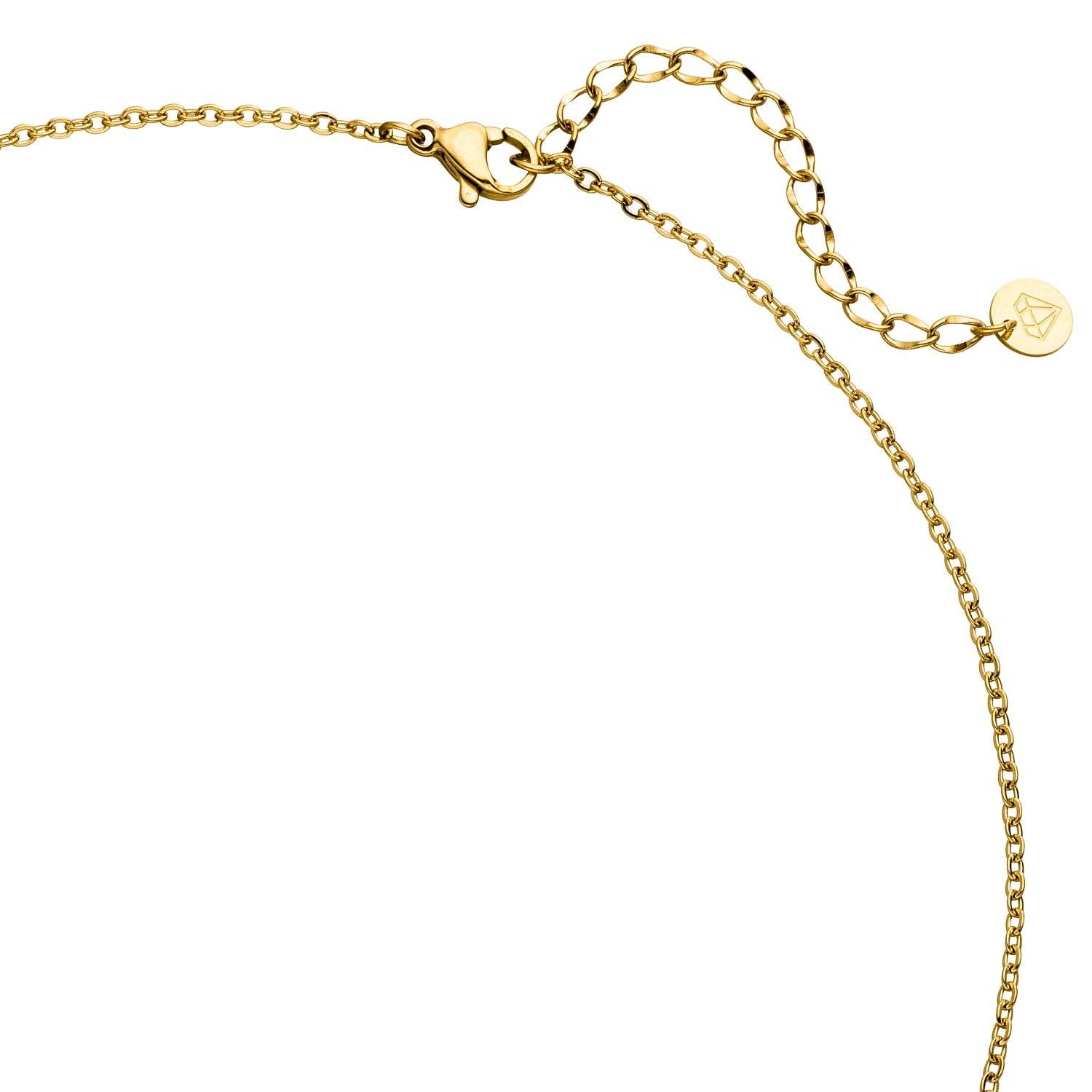 Heart in Heart Necklace | 18k Gold Plated