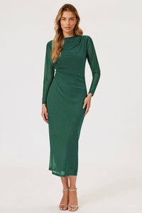 Long sleeve midi dress