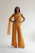 Silk 3 piece hand beaded  occasion dress