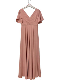 Big Size 3/4 Sleeve, long bridesmaid dress