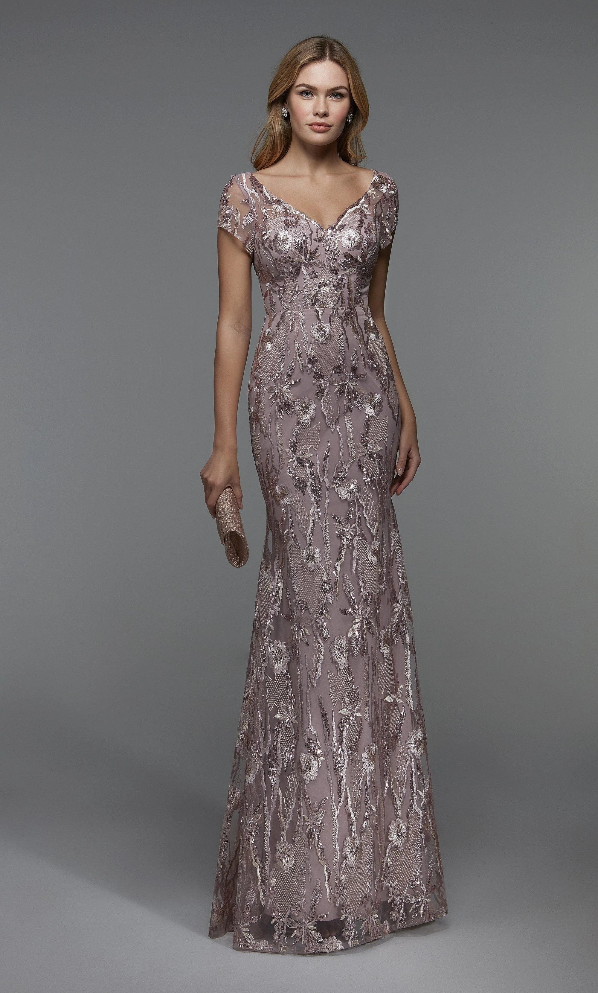 Rosewood Long Pretty Dresses Mother of the bride & Groom dress