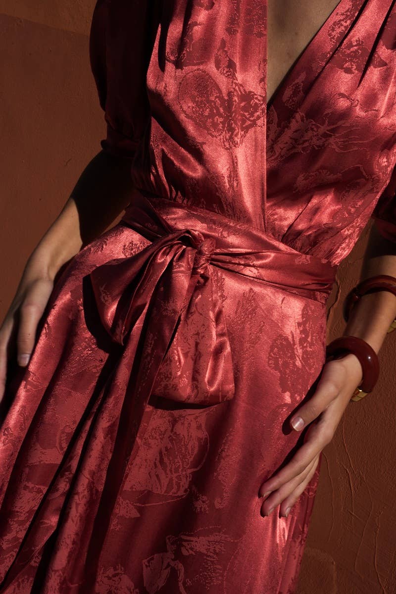 Luz Dress with Fringes for Guest - Spring 2026