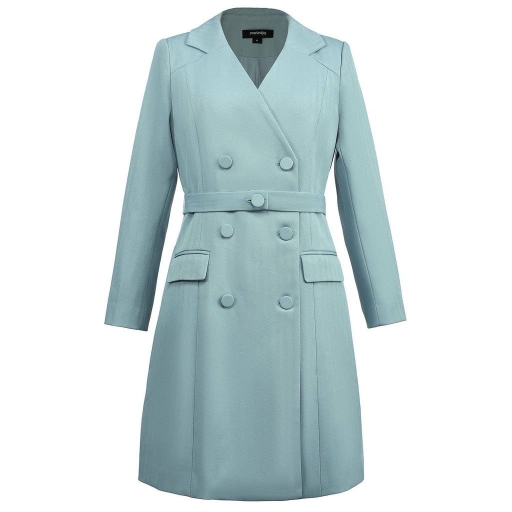 Smart and Joy - Double-breasted tailored coat