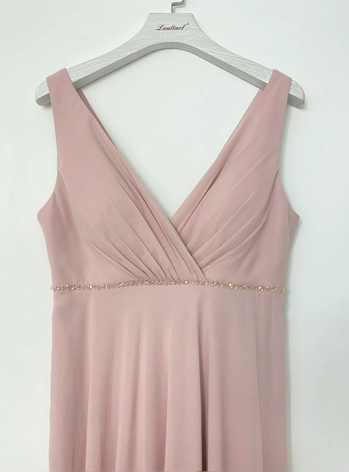 Bridesmaid dress in  Shiny chiffon fabrics