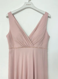 Bridesmaid dress in  Shiny chiffon fabrics