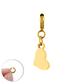 Hearty Charm | 18K gold-plated