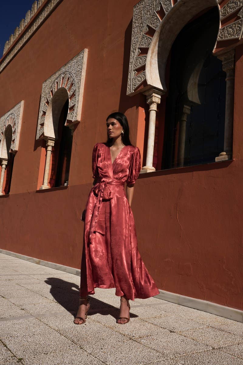 Luz Dress with Fringes for Guest - Spring 2026