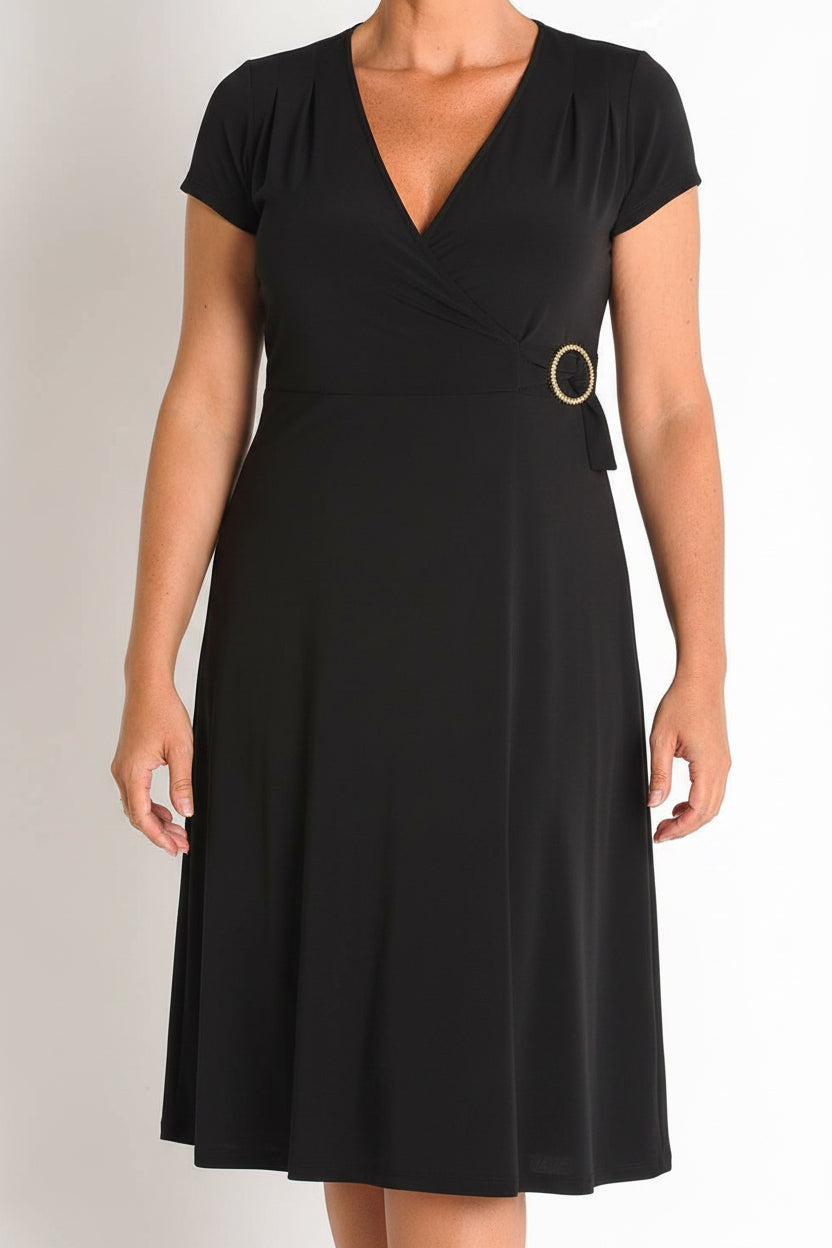 3674860 - BUCKLE KNIT DRESS