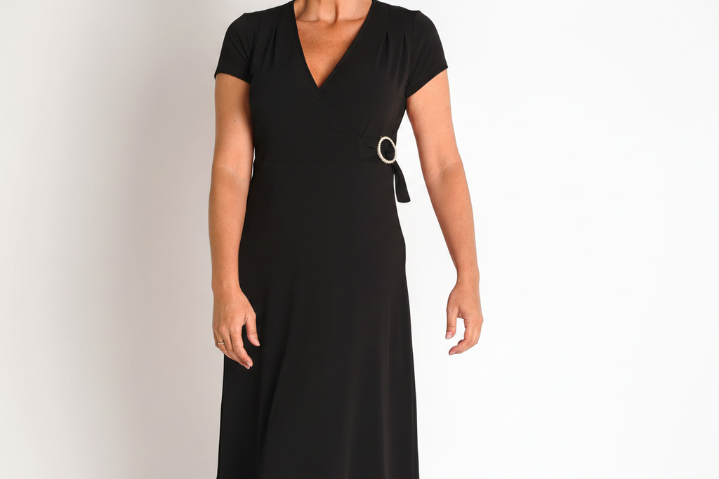 3674860 - BUCKLE KNIT DRESS