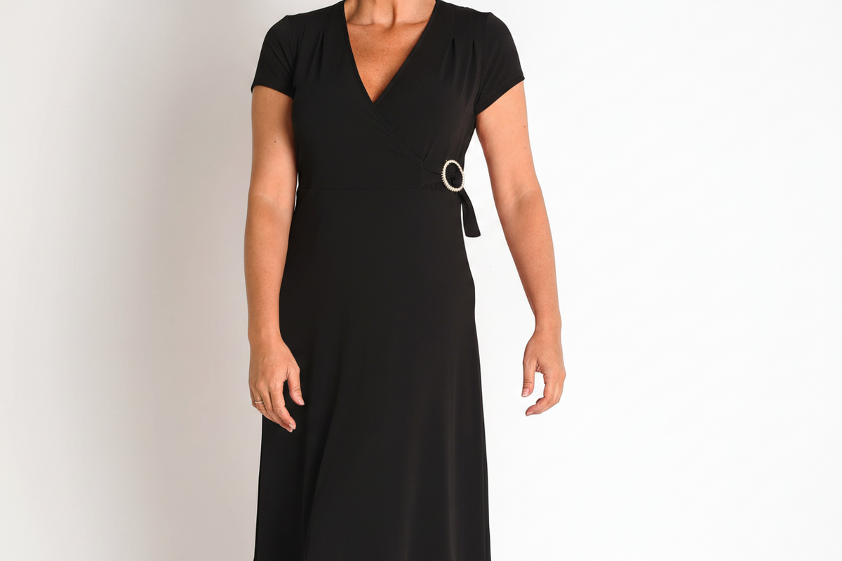 3674860 - BUCKLE KNIT DRESS