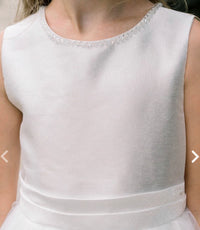 Fiorella, Ivory flower girl dress