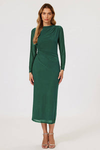 Long sleeve midi dress