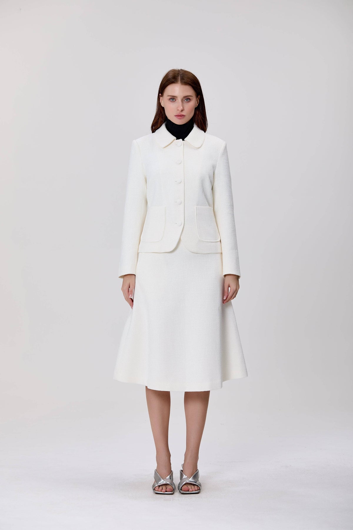 Smart and Joy - Trapeze midi skirt