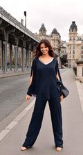 Flowing Jumpsuit in plus size