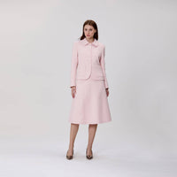 Trapeze midi skirt