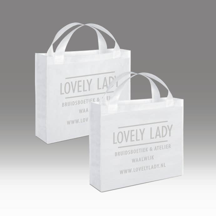 Shopping bags with brand LOGO