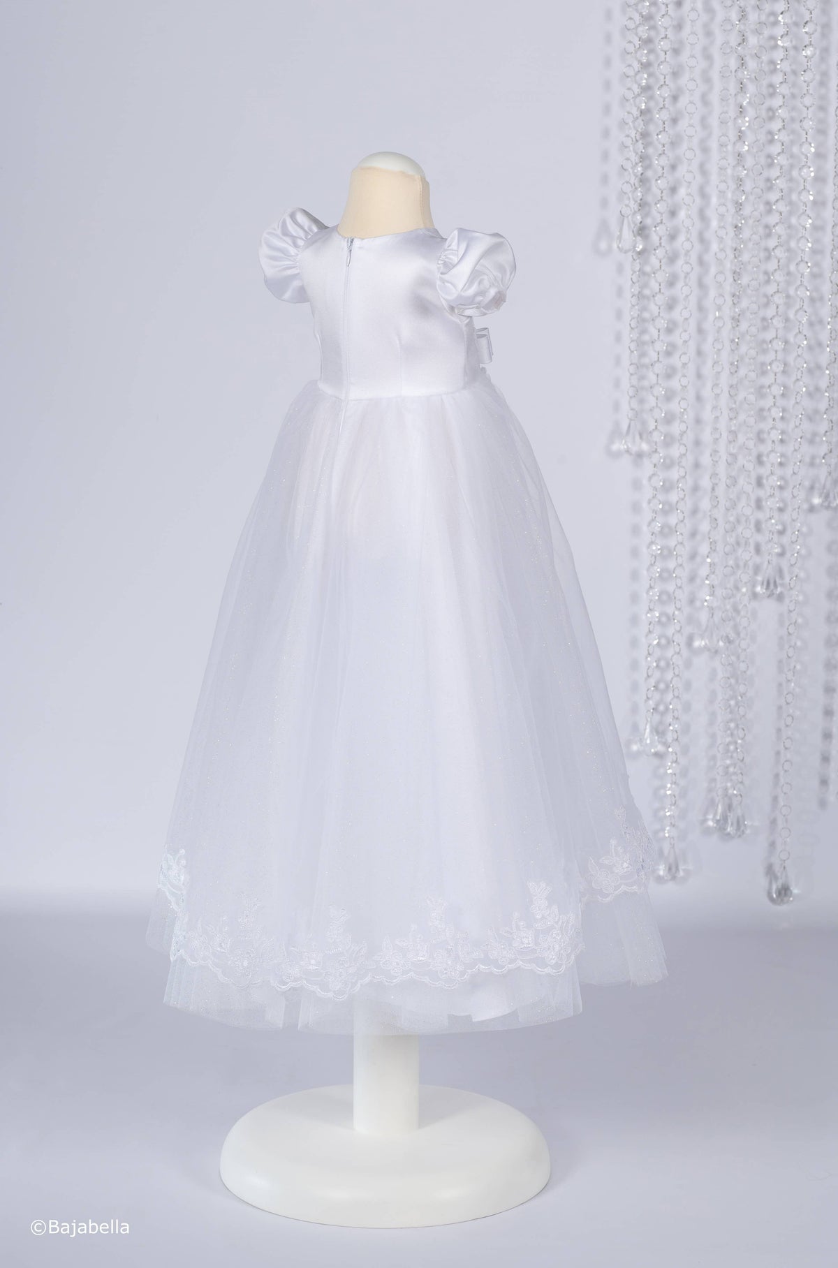 Christening, Baptism White Dress, Baby Girl Gown