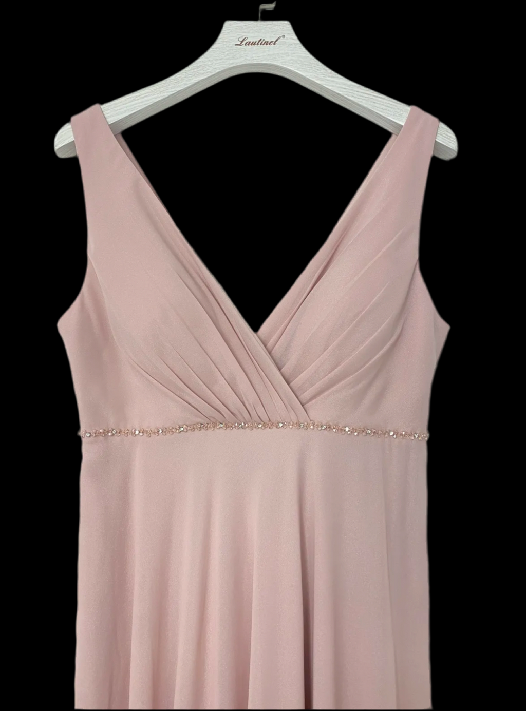 Bridesmaid dress in  Shiny chiffon fabrics