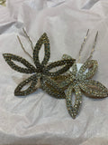 Rhinestone flower Hair Pin