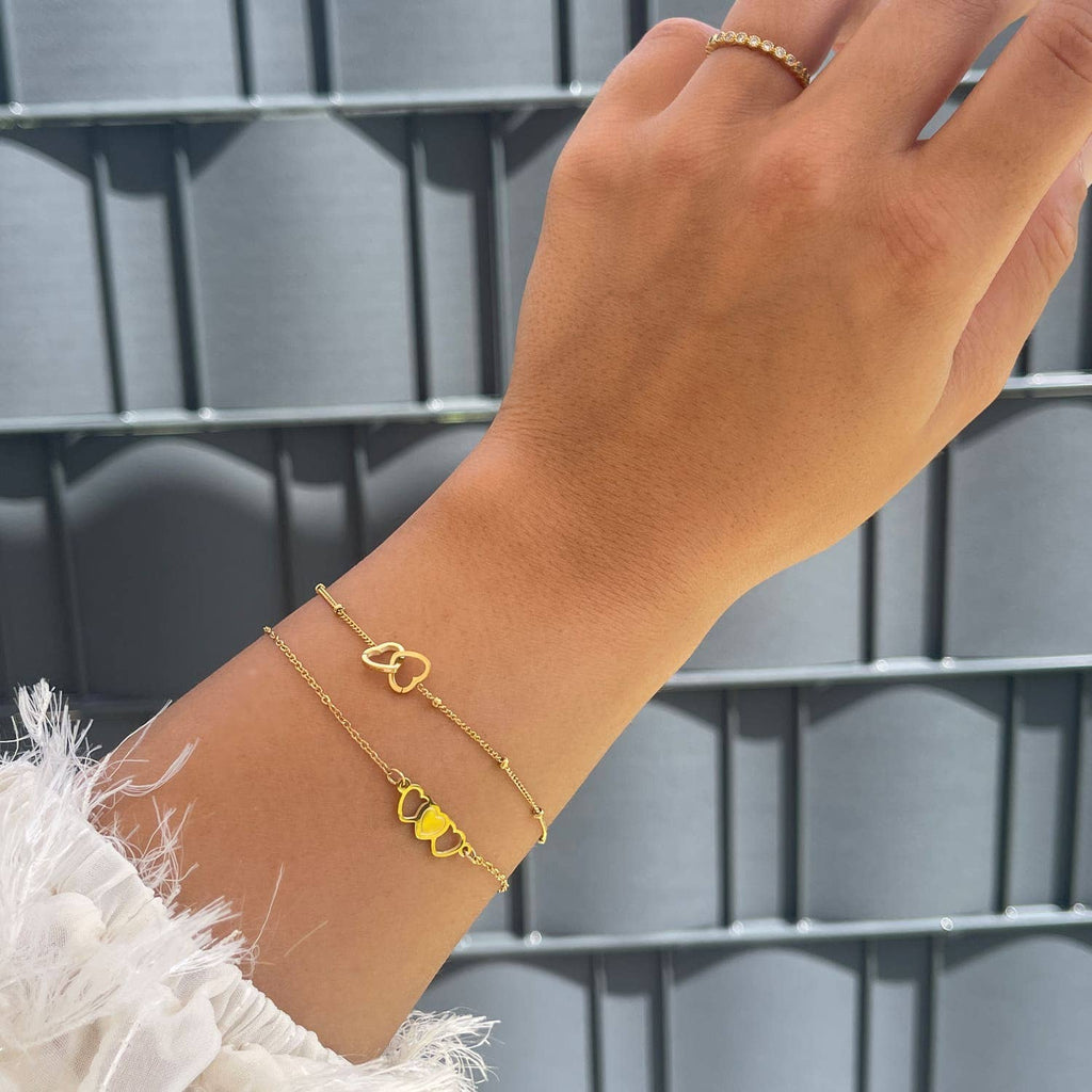 3 Sisters Set | Bracelets 18k Gold Plated