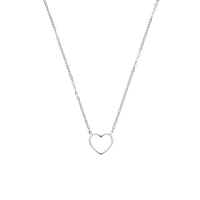 Fine Heart Necklace | 18K Gold Plated
