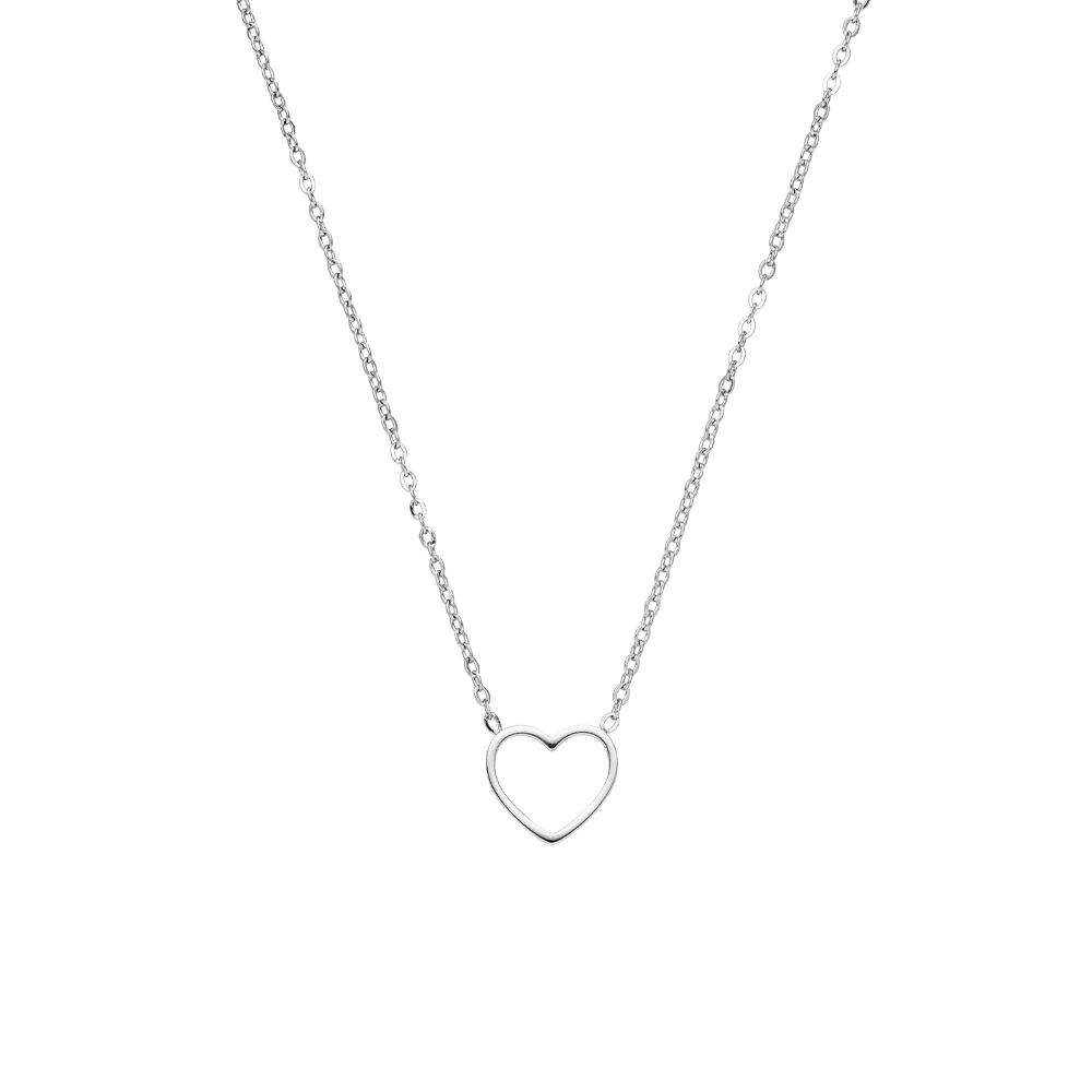 Fine Heart Necklace | 18K Gold Plated