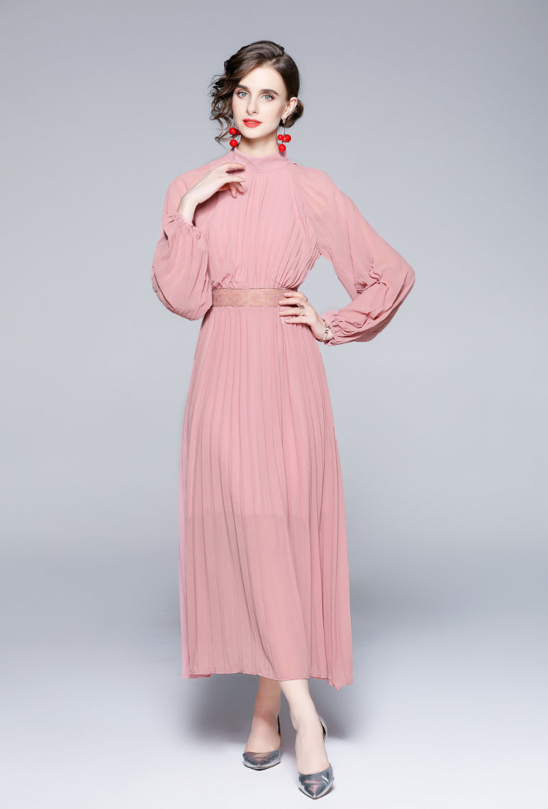 Long Pink dress
