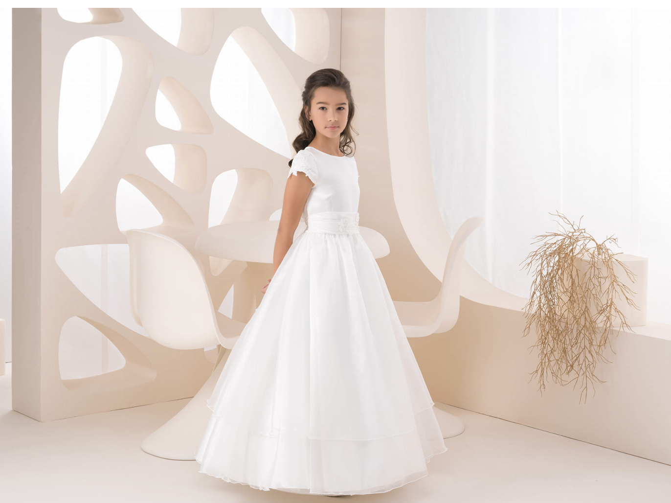 Beautiful dress for girls, communion dress, kids dress
