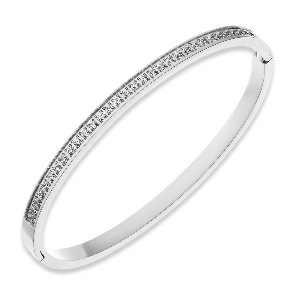 Shine bangle | 18K gold-plated