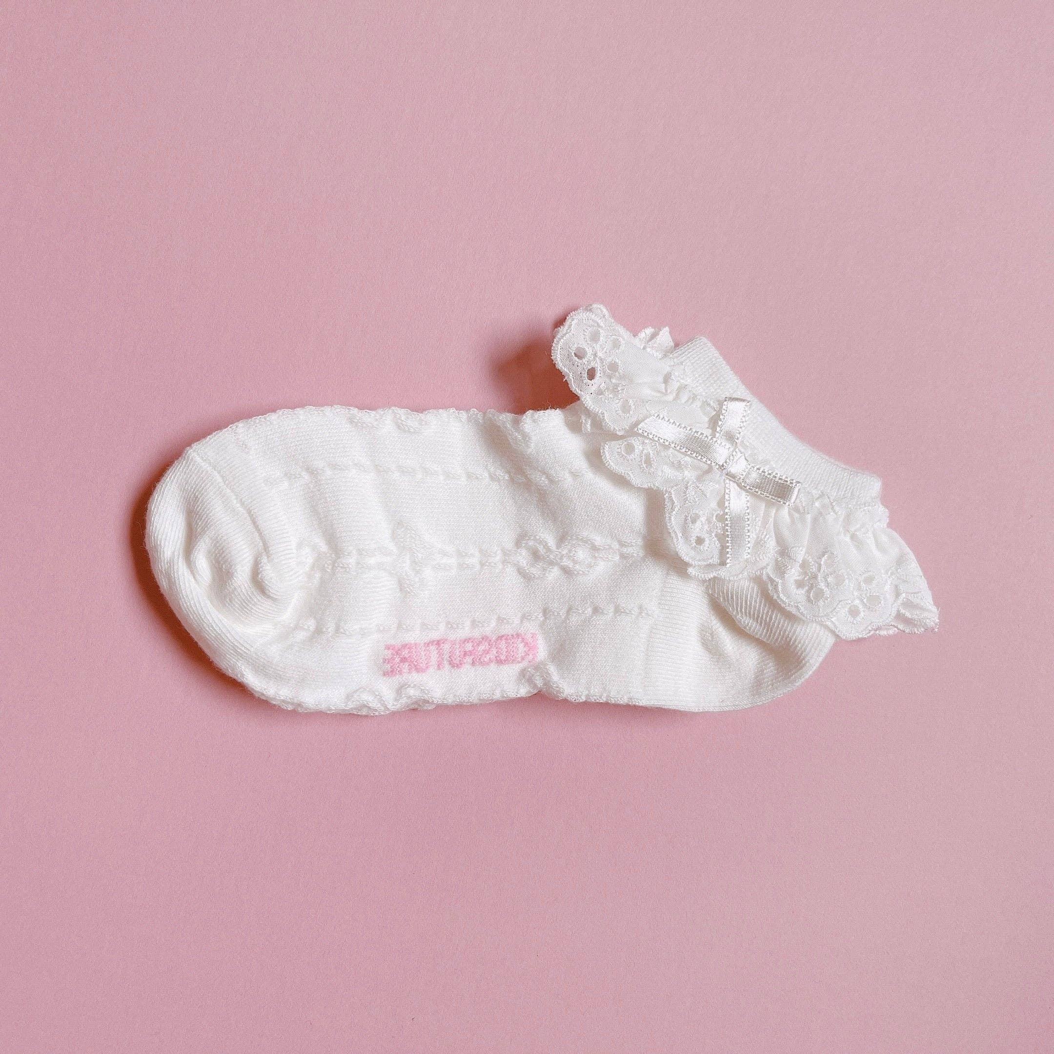 Cotton Lace Socken