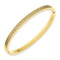 Shine bangle | 18K gold-plated