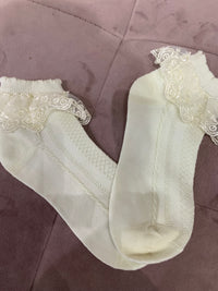 Embroidered Girls socks