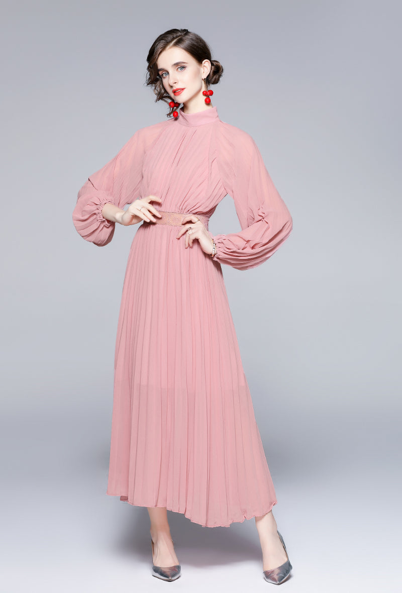 Long Pink dress