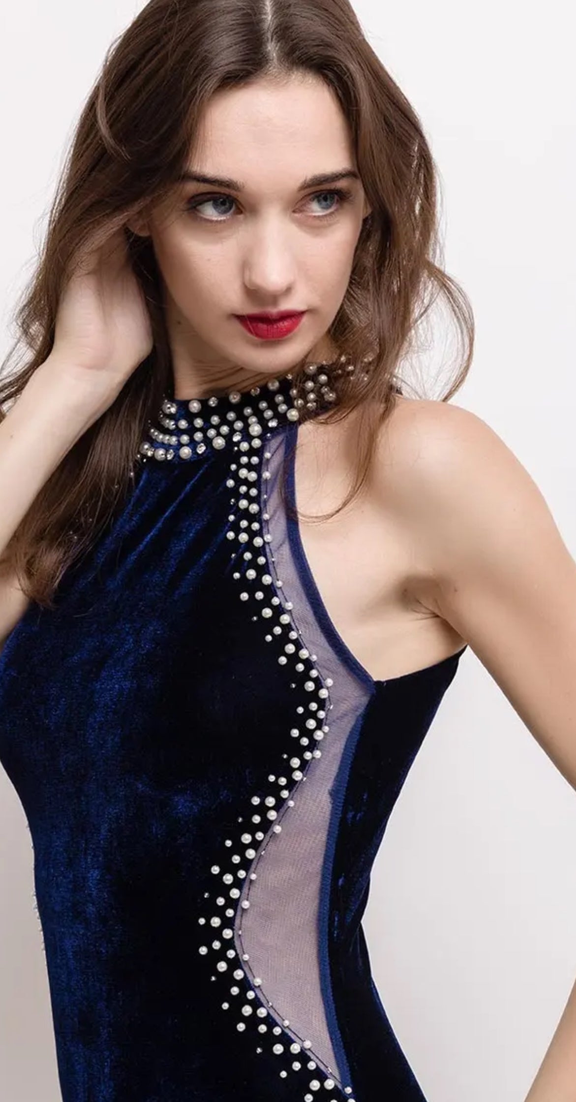 Short Velvet dress