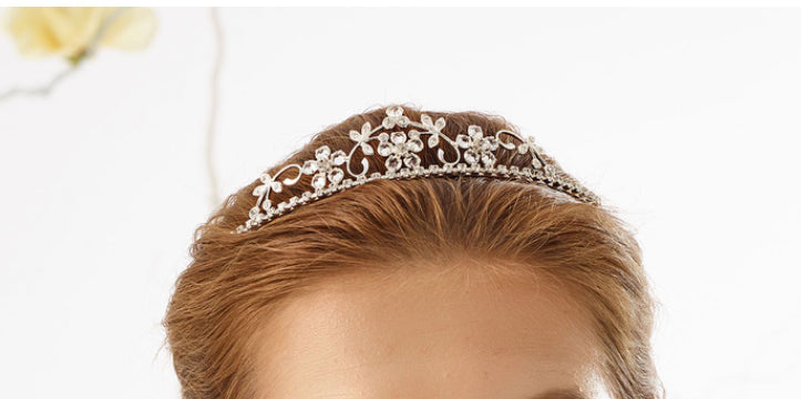 Silver Plated D28 Tiara