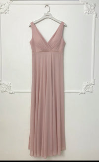 Bridesmaid dress in  Shiny chiffon fabrics