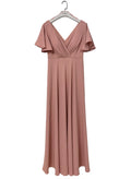 Big Size 3/4 Sleeve, long bridesmaid dress