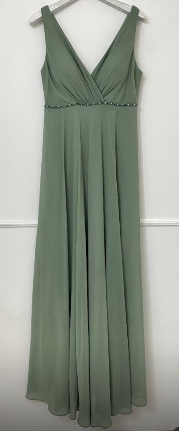 Bridesmaid dress in  Shiny chiffon fabrics