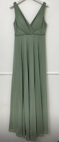 Bridesmaid dress in  Shiny chiffon fabrics