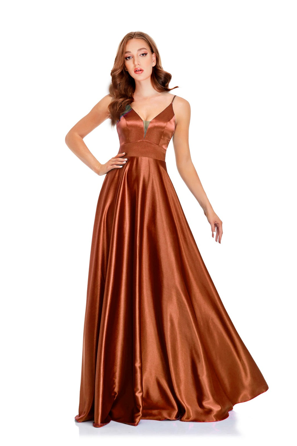 Satin Ball Gown