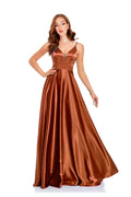 Satin Ball Gown